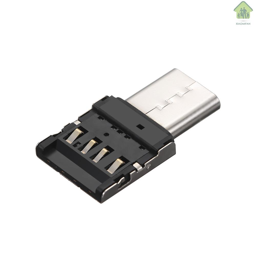 XM Mini OTG Adapter Type-C Male to USB Female Converter Data Transfer Adapter for Android Device