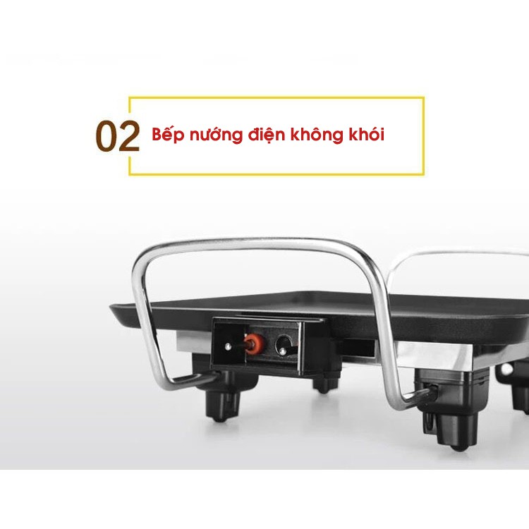 Bếp nướng điện Aset không khói mặt chống dính cao cấp