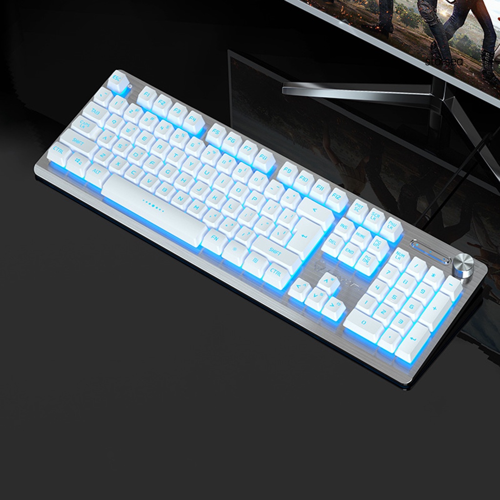 Bàn Phím Cơ Gaming Stse K002 104 Phím Có Đèn Led Nền Rgb