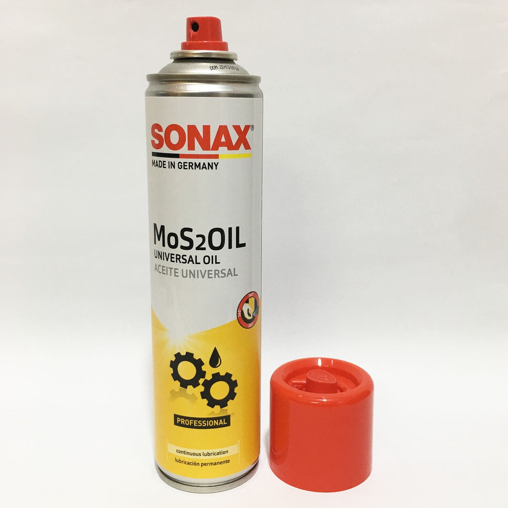 Dầu bảo quản khoang động cơ chống gỉ sét, ăn mòn Sonax mos2oil 400ml