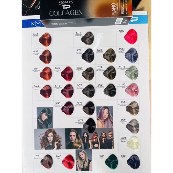 Nhuộm Collagen Kyana TEPI HE 100ml