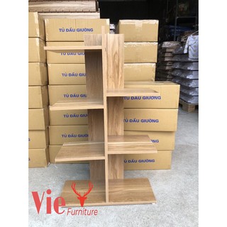 Kệ sách vuông 5 tầng
