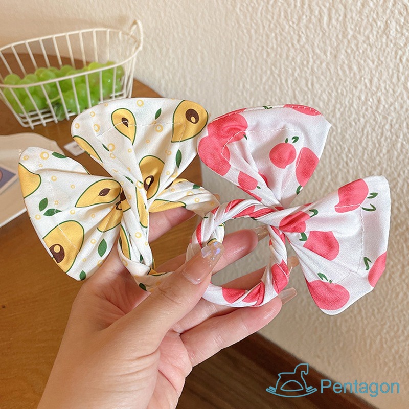 Kẹp Tóc Thắt Nơ Phong Cách Hàn Quốc Mới Cho Bé Gái