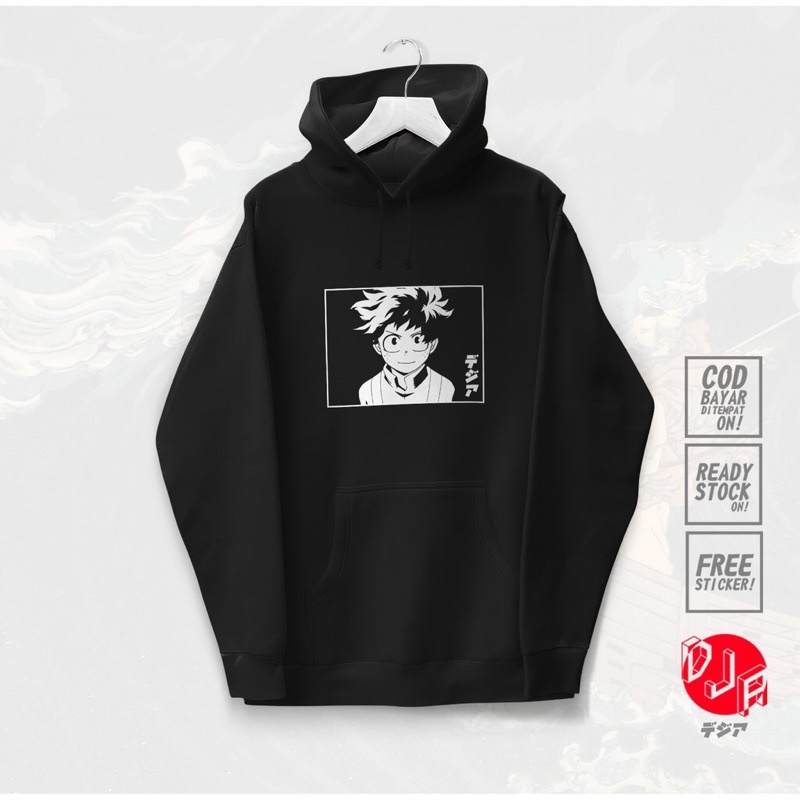Áo  Hoodie Nỉ Midoriya Izuku Deku Boku No Hero Academia My Hero Academy Anime Manga