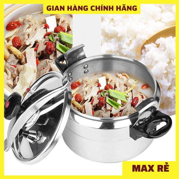 Nồi Áp Suất Đa Năng Dung Tích 4 Lít, 5 Lít và 7 Lít Siêu Bền, Sử Dụng Trên Bếp Từ, Bếp Ga, Bếp Hồng Ngoại