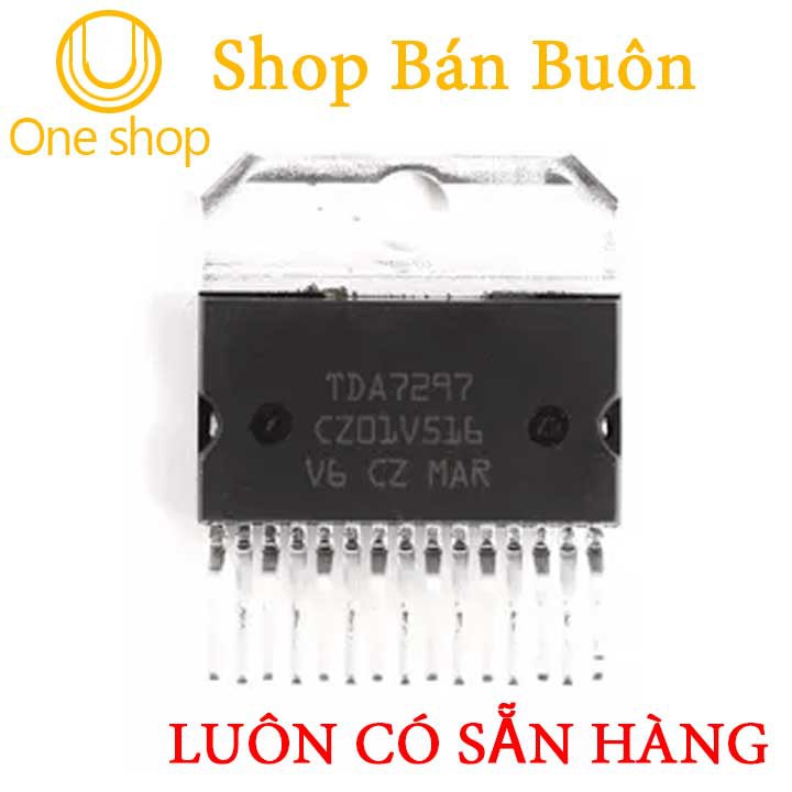 Linh Kiện TDA7297 6.5-18V 15W*2 ZIP15