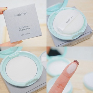 Phấn phủ kiềm dầu dạng nén Innisfree No-Sebum Mineral Pact