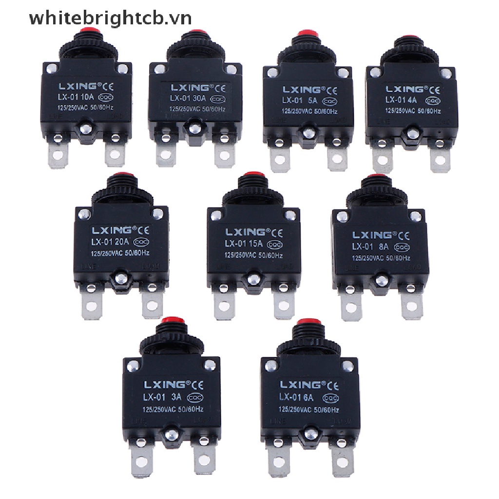 Cầu Chì Bảo Vệ Quá Tải 3A 4A 5A 6A 8A 10A 15A 20A 30A