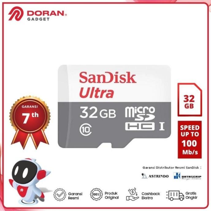 Thẻ nhớ MICRO SD SANDISK ULTRA 32GB 32GB