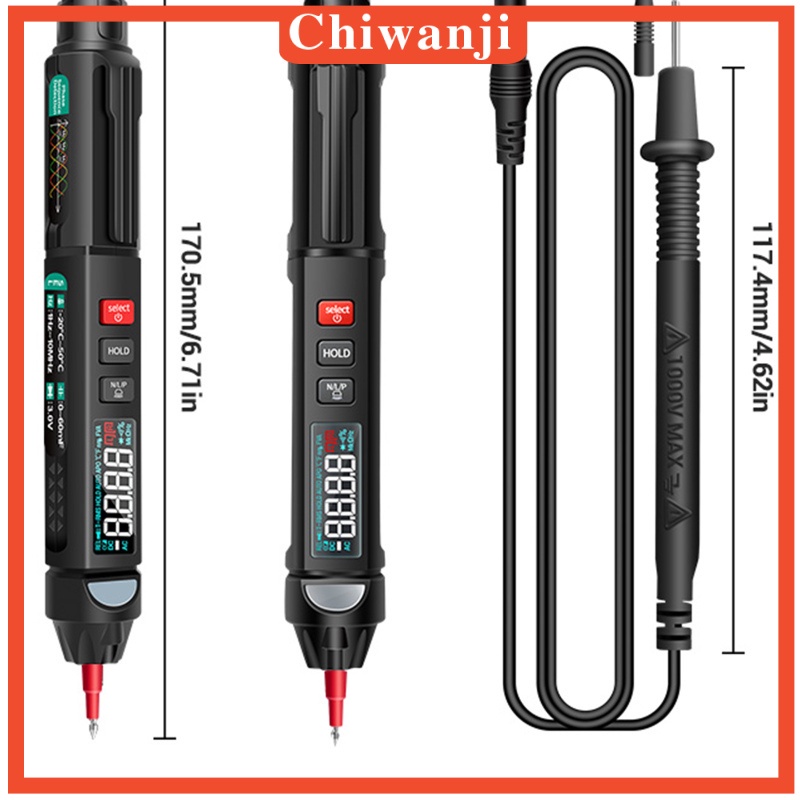 Bút Đo Điện Áp AC / DC Tự Động Thông Minh Chuyên Nghiệp 6000