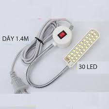 [GIÁ TỐT] Đèn Led máy may 30 bóng đế có nam châm..