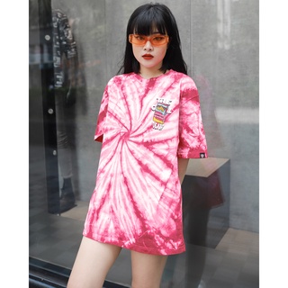 Áo Thun Cigarettes Tie Dye Màu Hồng