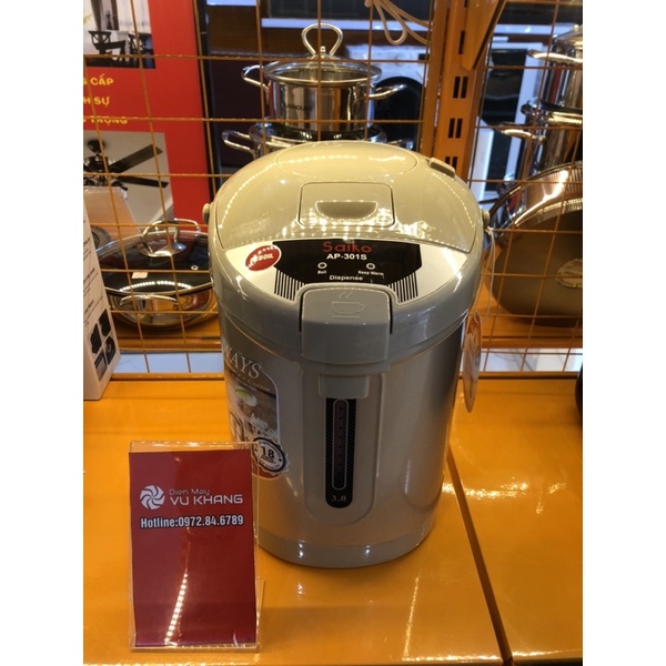 BÌNH THUỶ ĐIỆN SAIKO AP301S