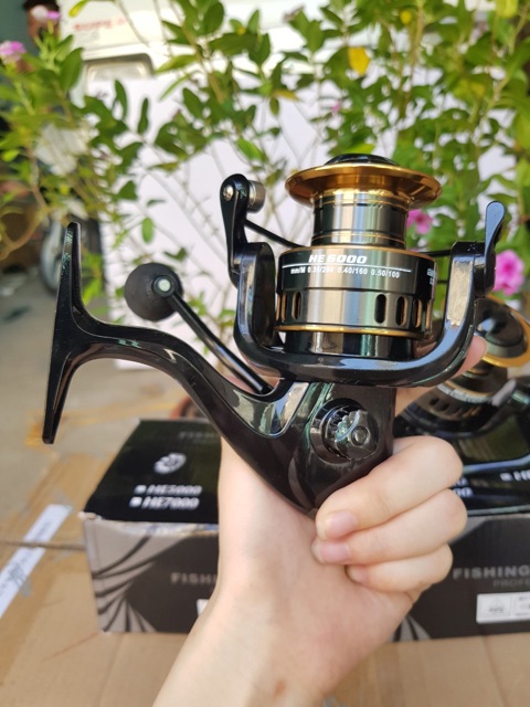 [Rẻ Vô Địch] Máy câu FISHING REEL HE1000-2000-3000-6000