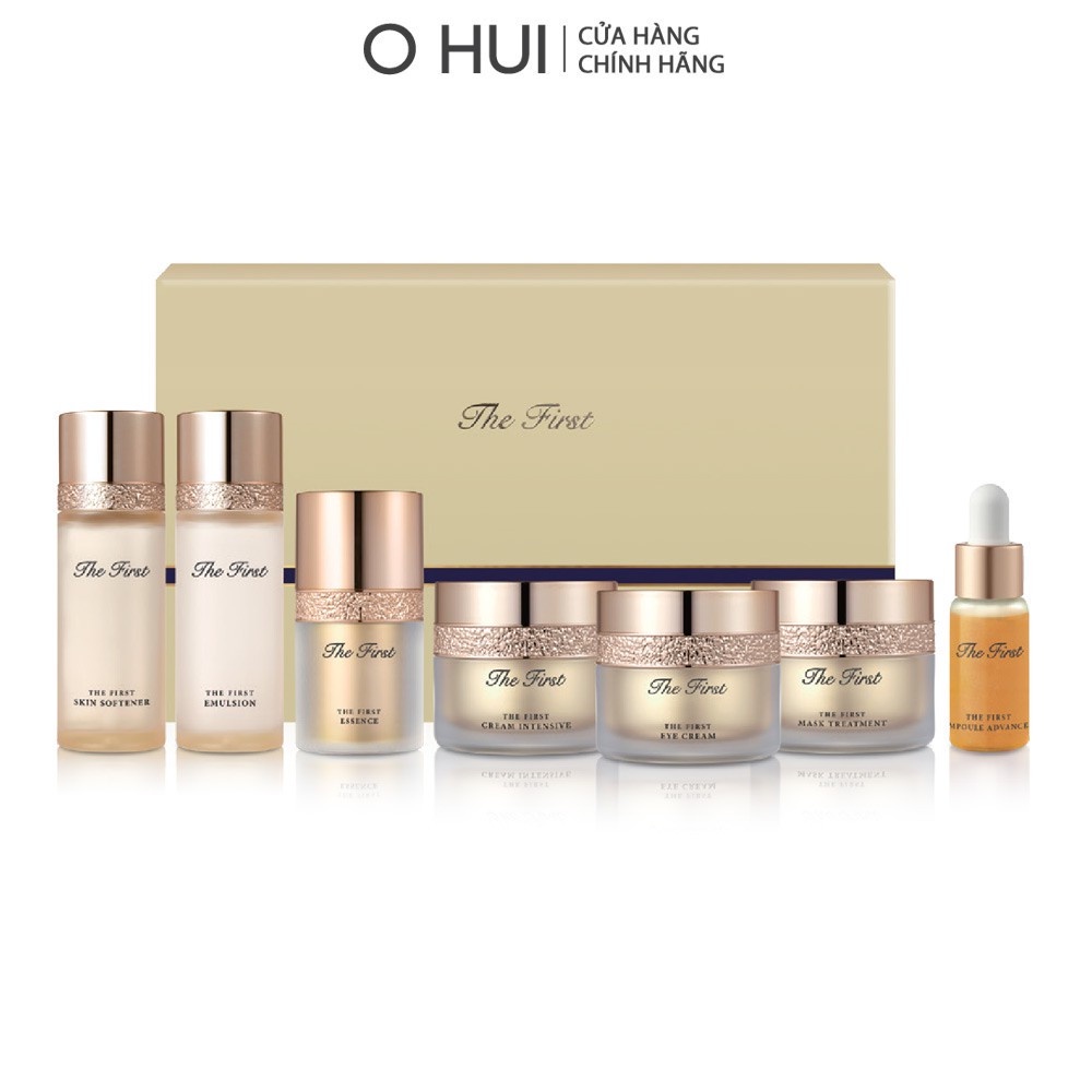 Bộ O HUI the first 7 CHÍNH HÃNG tái sinh phục hồi da lão hóa chảy xệ