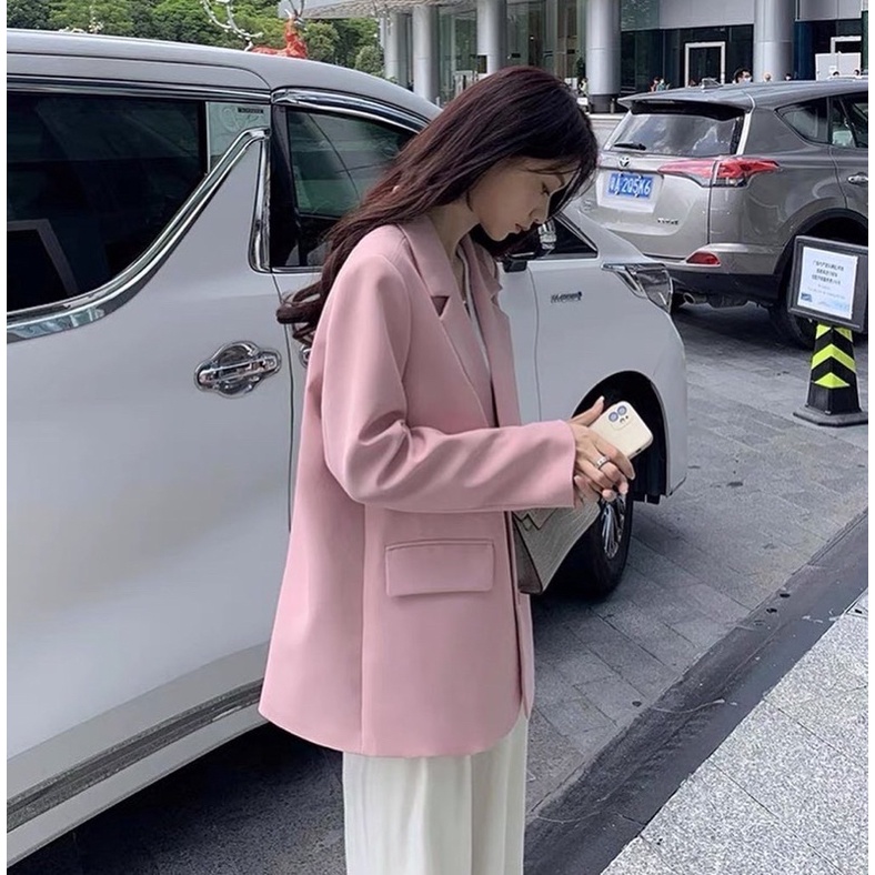 Blazer - Vest Trơn Hàn Quốc☁️