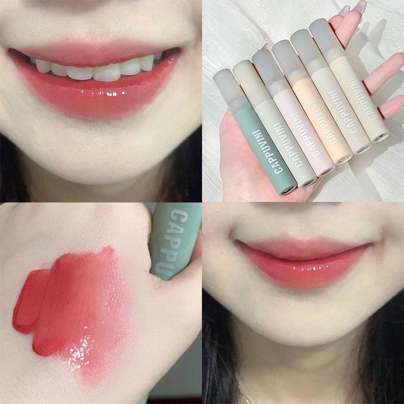 Son Môi Cappuvini Sáu Màu Sắc Tùy Chọn Dưỡng Ẩm
