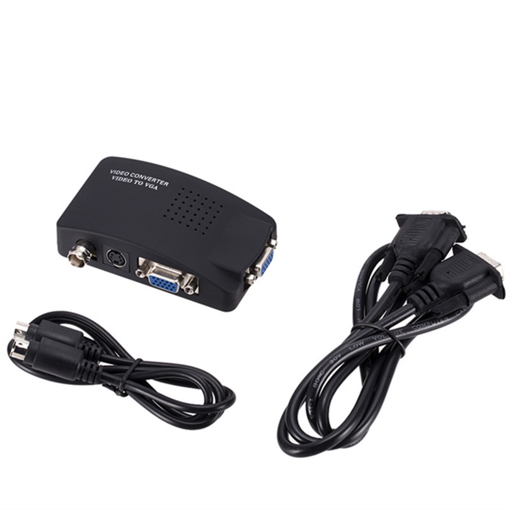 Bộ ChuyểN VGA SVideo BNC Sang VGA VớI 6 Phụ Kiện