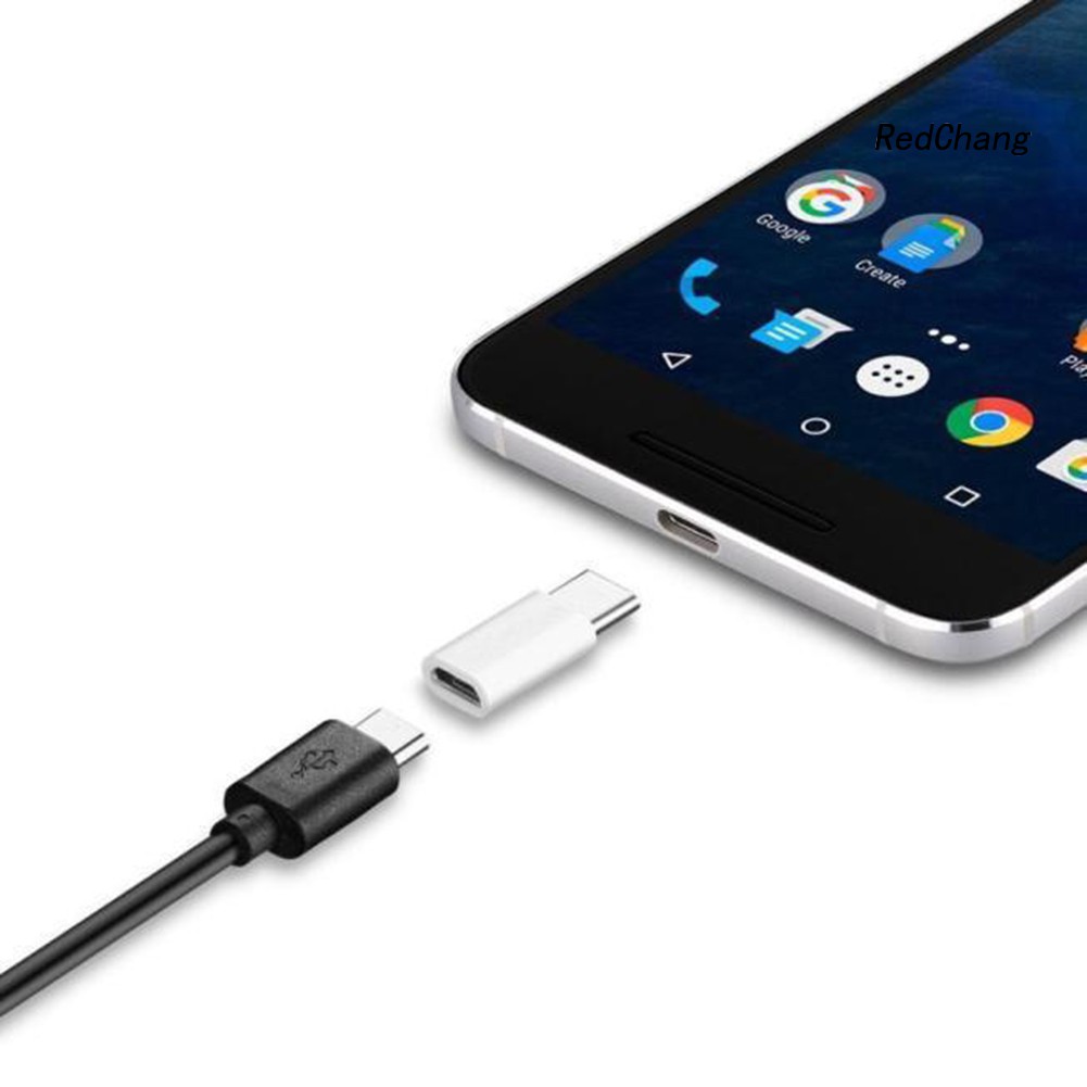 -SPQ- 5Pcs Micro USB to Type C Adapter Data Charging Connector for Samsung Galaxy S8