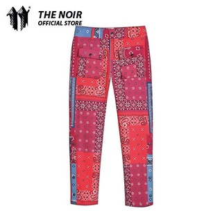 Quần dài họa tiết bandana unisex - bandana pants - the noir