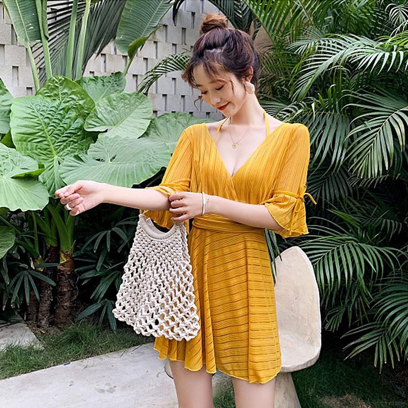 Áo tắm một mảnh phong cách Hàn Quốc quyến rũ dành cho nữ | BigBuy360 - bigbuy360.vn