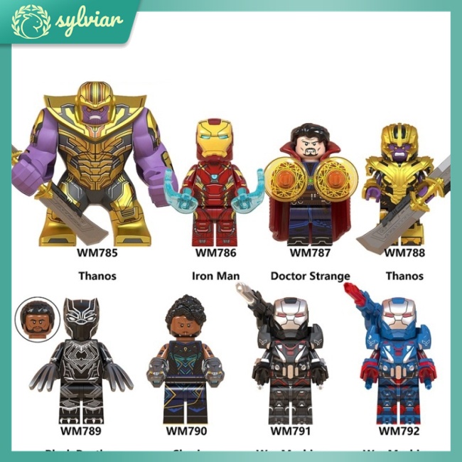 Bộ Đồ Chơi Lắp Ráp Mô Hình Nhân Vật Siêu Anh Hùng Avengers Thanos