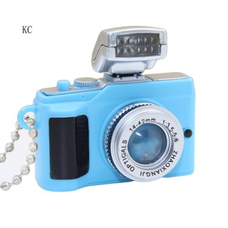 Móc khóa hình máy ảnh mini có đèn flash