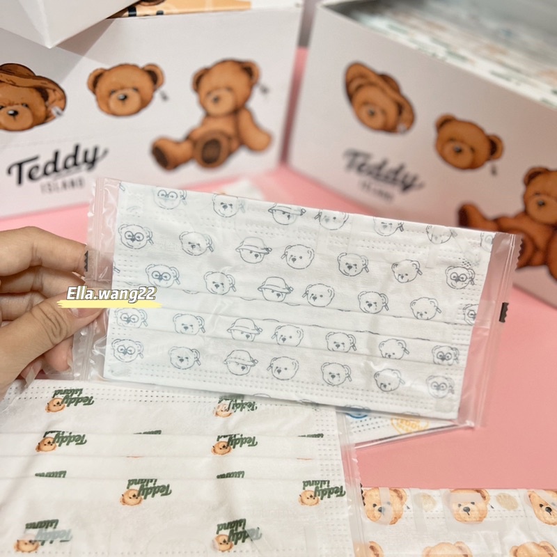 ✅ CÓ SẴN - SET 5 CÁI KHẨU TRANG TEDDY 🧸