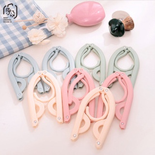 Combo 10 cái móc treo quần áo du lịch gập gọn