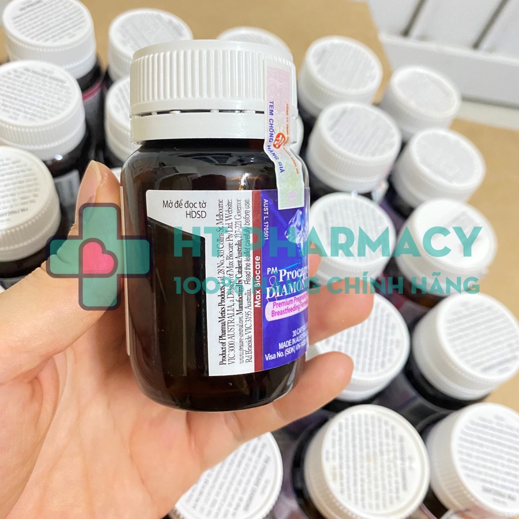 PM Procare Diamond - Vitamin Tổng Hợp Cho Phụ Nữ Có Thai Và Cho Con Bú