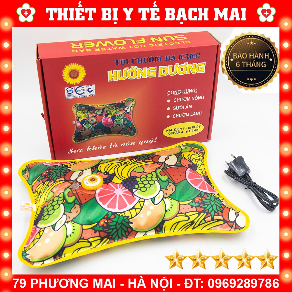 Túi Chườm Nóng Hướng Dương - Túi Sưởi Ấm [BẢO HÀNH 06 THÁNG]