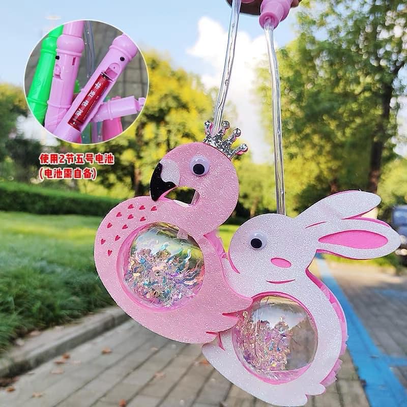 Đèn lồng trung thu hình thú phát sáng cho bé