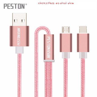 💘CÁP SẠC 2 ĐẦU SS - IP 5- DÂY DÙ- DÀI 1M