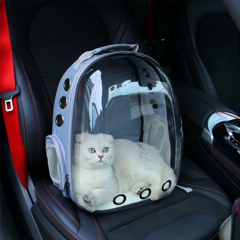 {MỚI VỀ} Balo Đựng Chó Mèo Trong Suốt Balo Phi Hành Gia Vận Chuyển Thú Cưng Tiện Lợi