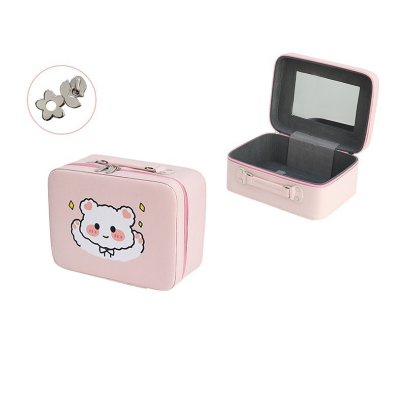 Túi Đựng Mỹ Phẩm Chống Thấm Nước Có Khóa Kéo Tiện Dụng Mang Theo Du Lịch