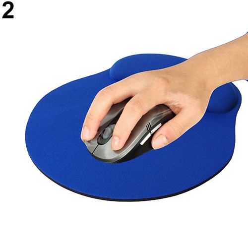 Tấm Lót Chuột Mềm Mại Hỗ Trợ Cổ Tay Thoải Mái Cho Pc / Laptop