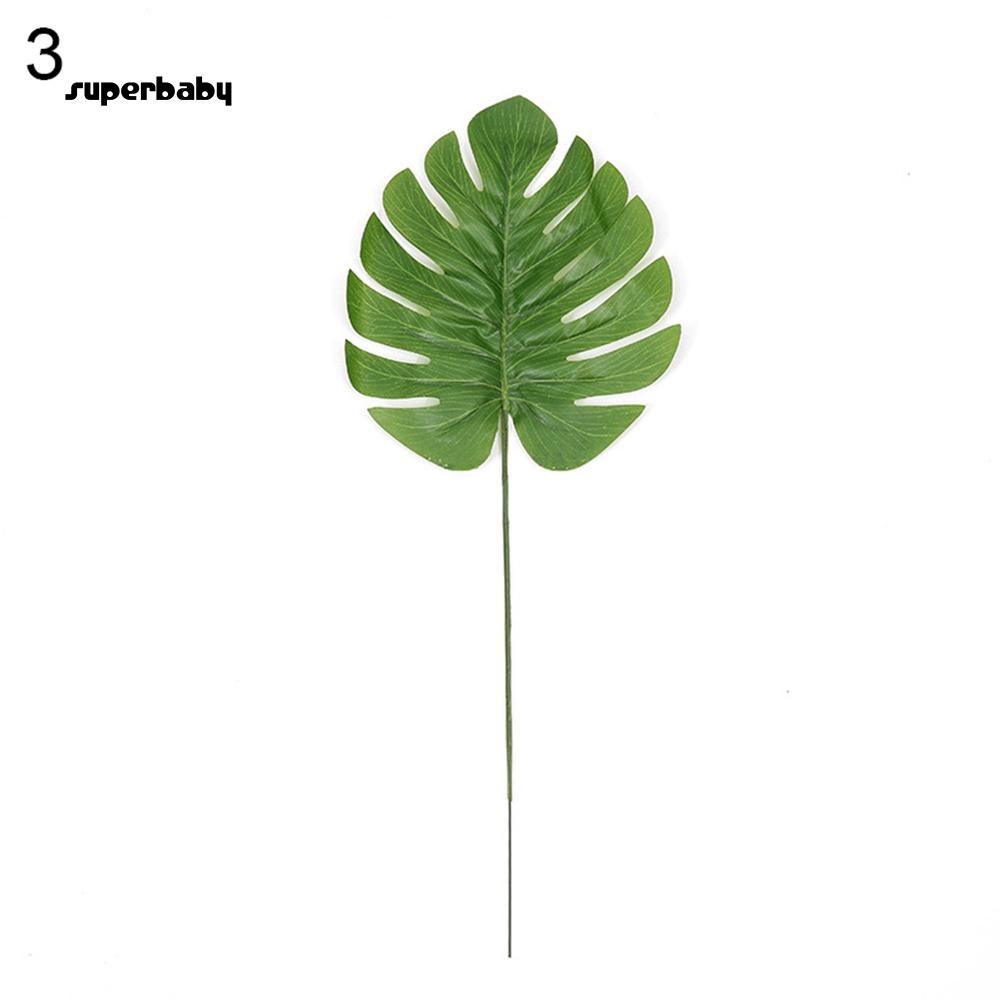 Lá Monstera giả bản to trang trí nội thất