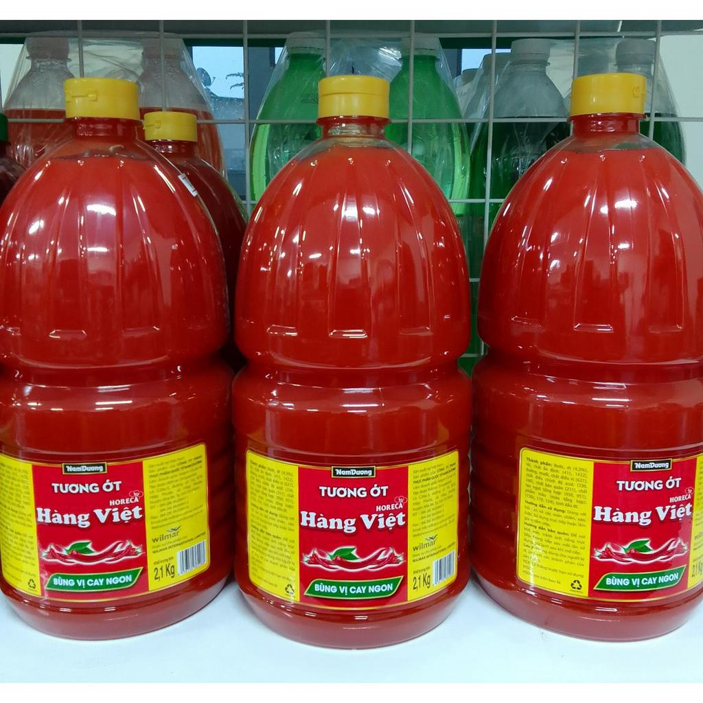 Tương ớt HORECA Nam Dương Hàng Việt chai 2.1 Kg