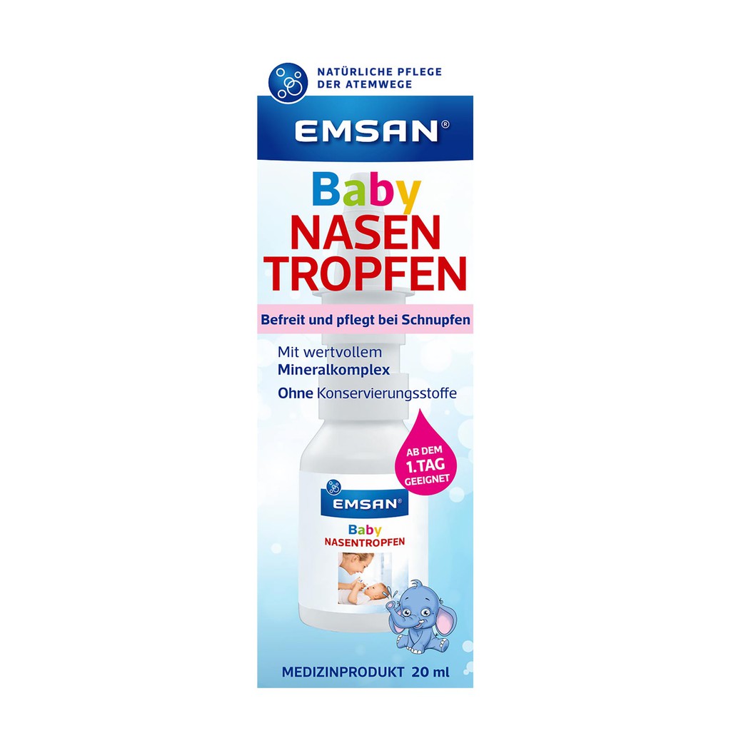 Xịt Mũi Trẻ Em Emsan