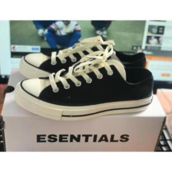 [Sale 3/3] [full hộp+StockX] giày Convers FOG đen thấp cổ Sale 11 -op1 " az