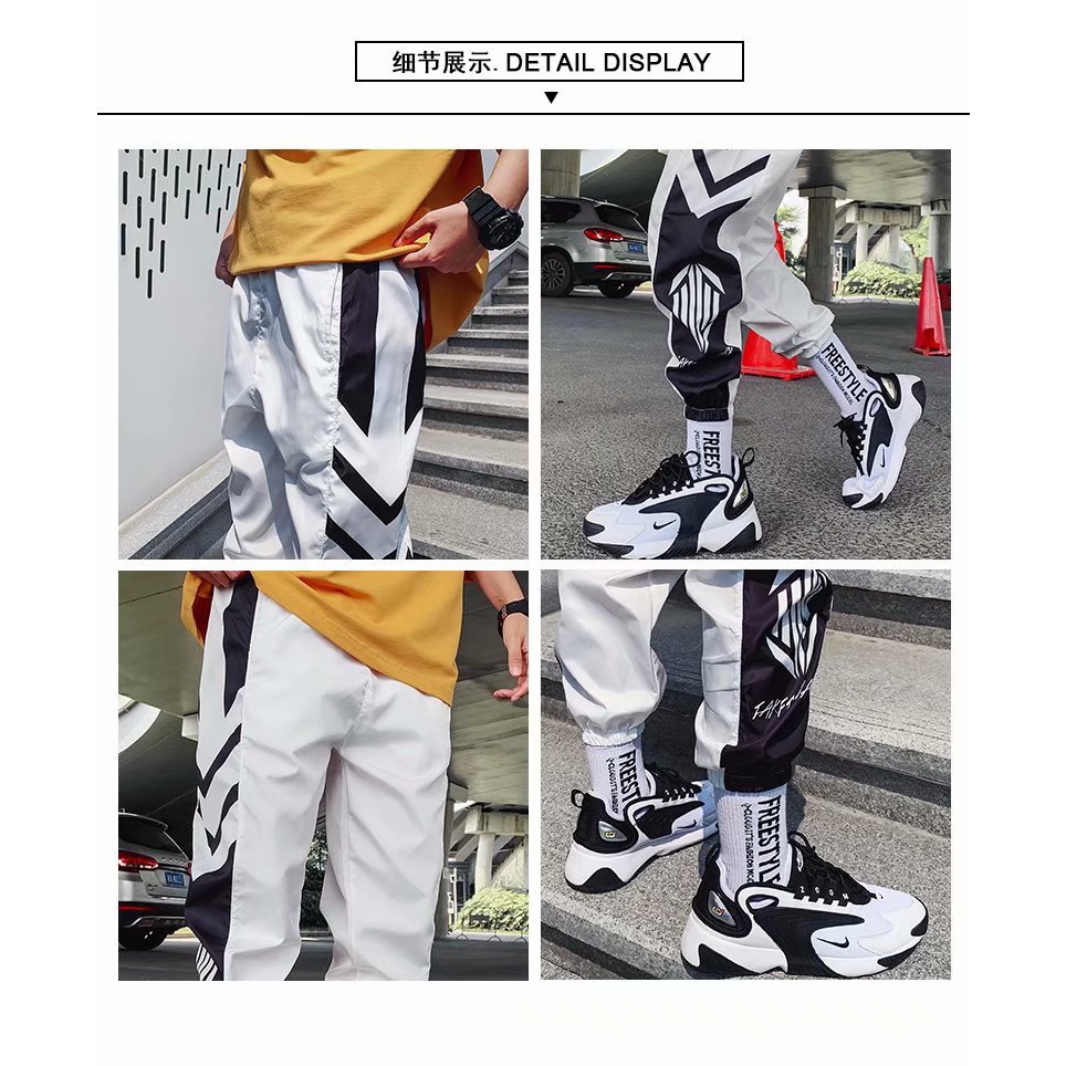 Quần jogger nhiều túi phong cách hip hop năng động thời trang nam