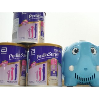 Sữa bột Pediasure BA 400g hương vani date 2022 cho bé suy dinh dưỡng.
