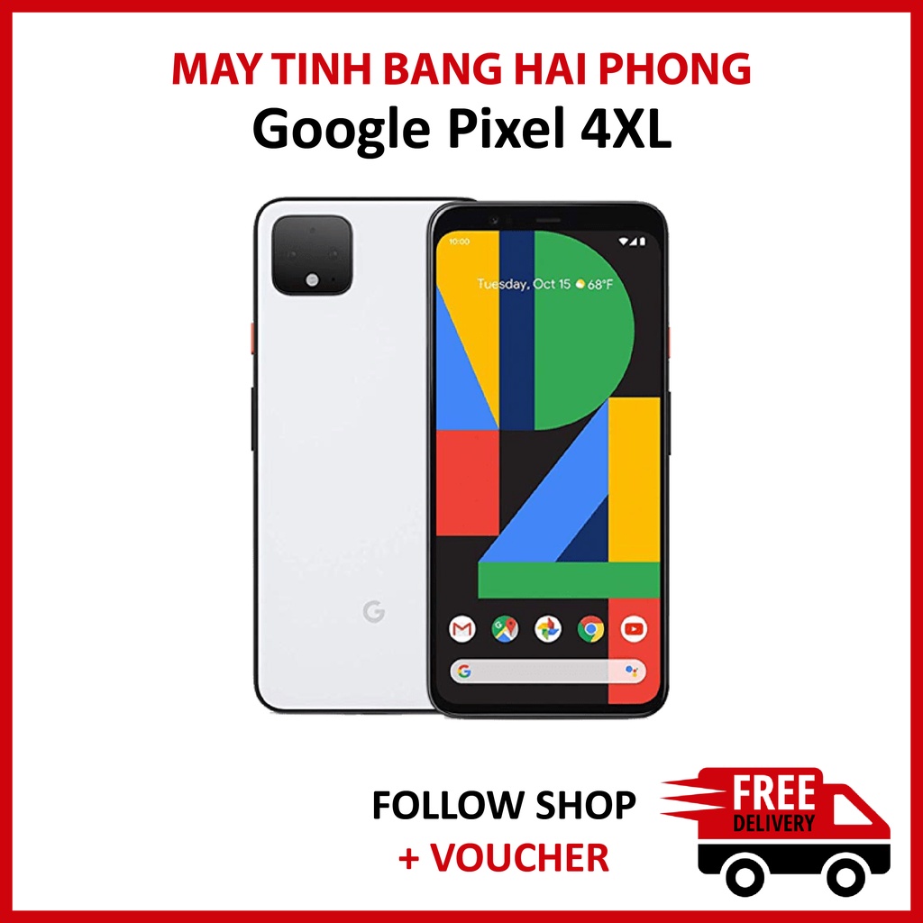 [Mã 55ELHA80K giảm 6% đơn 400K] Điện thoại Google Pixel 4XL chip snapdragon 855 ram 6GB chụp ảnh đêm nét | BigBuy360 - bigbuy360.vn