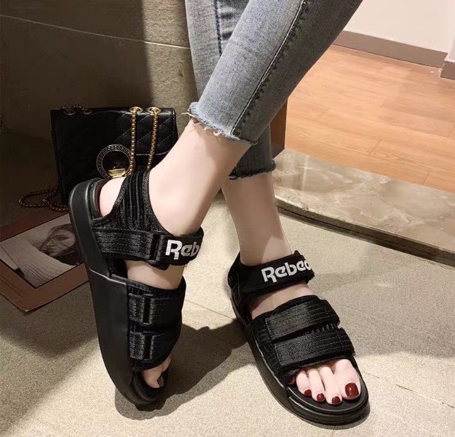 ] Sandal nữ 3 quai dán siêu chất