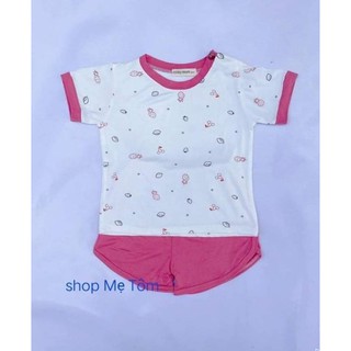 Bộ thun lạnh Minky mom cộc tay