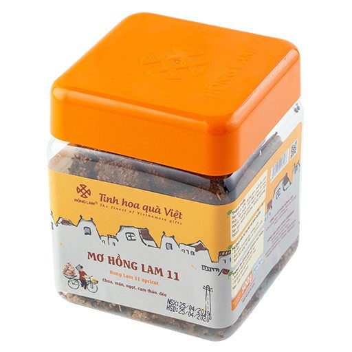 Ô Mai (Xí Muội) Mơ Hồng Lam 11 - Vị Chua Mặn Ngọt Cam Thảo - Hộp (200g,300g,500g)