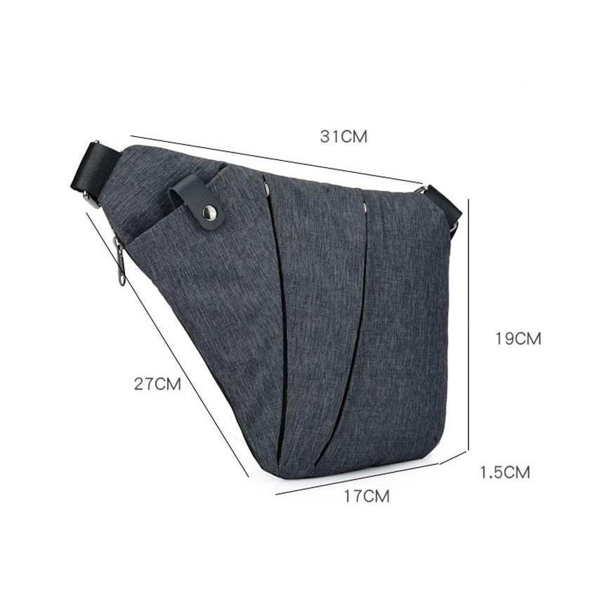 Túi đeo chéo nam chống trộm siêu nhẹ (kèm ảnh thật cuối trang) | BigBuy360 - bigbuy360.vn