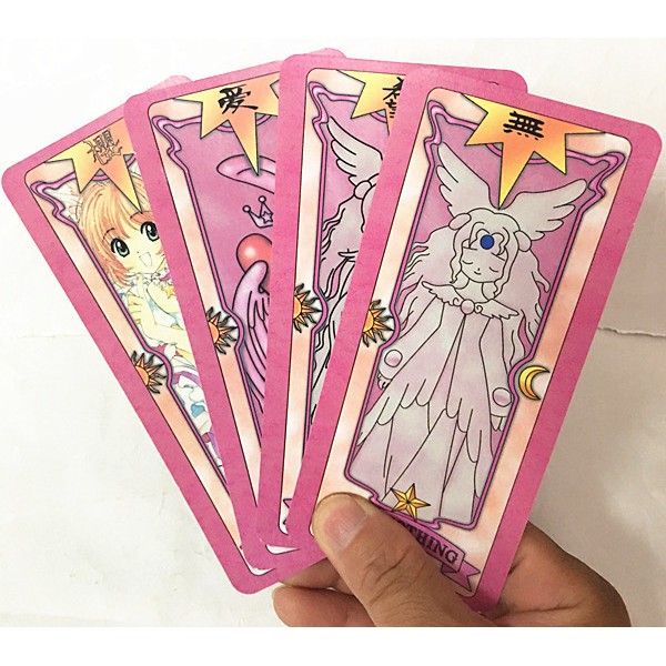 Bộ Thẻ Bài Tarot Kiểu Hoạt Hình Anime Sakura Kinomoto