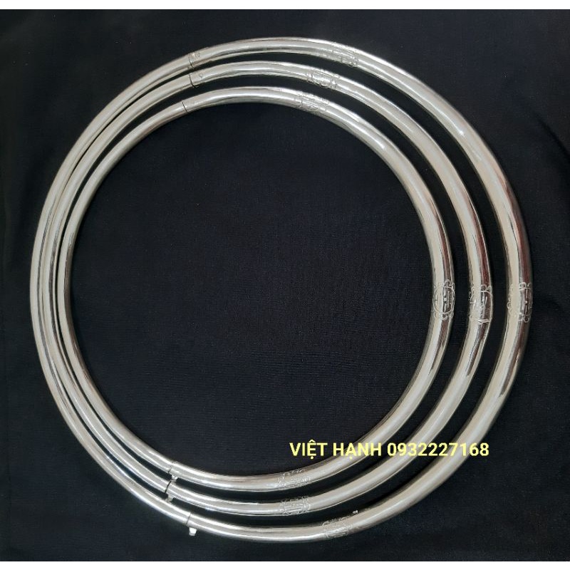 Bộ kiềng trắng 3 chiếc - Phụ kiện Hầu Đồng - Đồ Hầu Đồng
