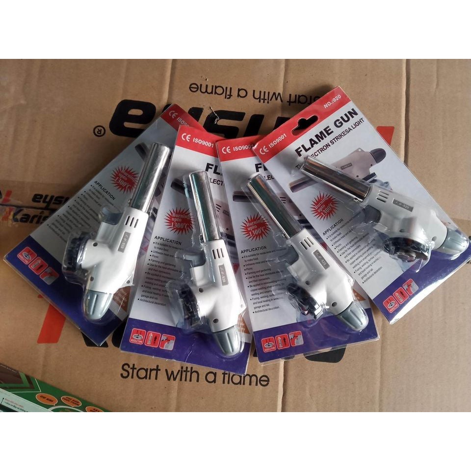 Bộ Đầu Khò Gas tự động FLAME - Đèn Khò Ga Có Mồi Lửa - Sử Dụng Cho Bình Gas Mini thiết bị cho mọi gia đình